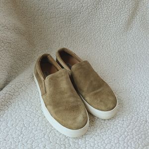 Steve Madden - Gills - slip on olive green/brown shoes